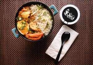 Anda Masala Rice Bowl