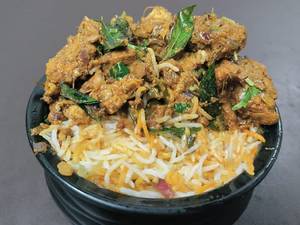 Fry Piece Chicken Biryani (roasted)