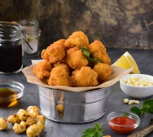 Fried chicken nuggets
