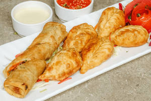 Chicken Spring Roll Combo
