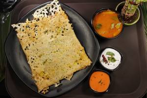 Onion Rava Plain Dosa