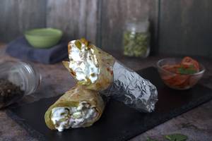 Malai Chicken Tikka Kathi Roll