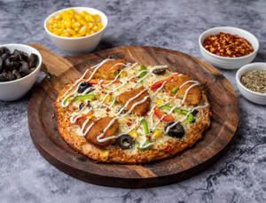 8" Aloo Tikki Tikka Pizza