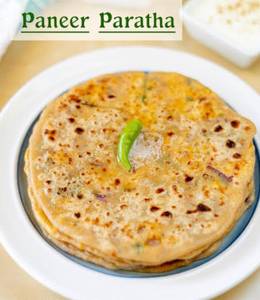 Paneer Prantha With Onion 1 Pcs (tawa)