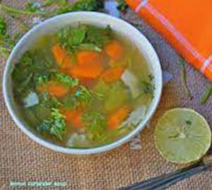 Veg Lemon Coriander Soup