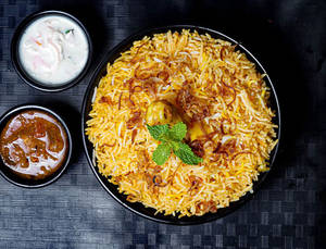 Chicken Dum Biryani.