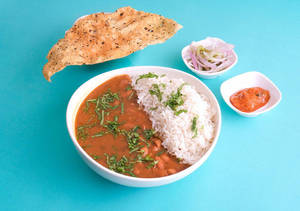 Delhi Style Rajma With Rice