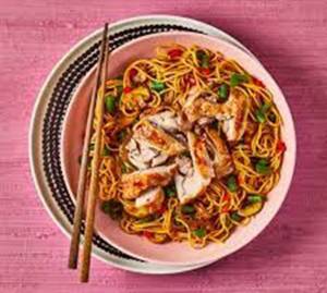 Chicken Singapuri Noodles