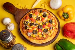 7" Regular All The Vegetables Pizza