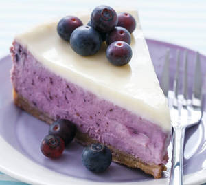 Blueberry Crush Cake