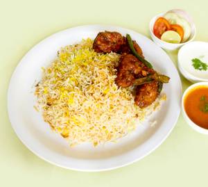 Chicken Wings Biryani (2pcs)