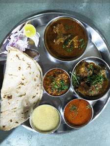 Special mutton thali