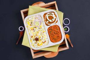 Chicken Kheema & Dal Rice Lunchbox