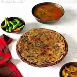 Pudina Parotha