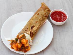 Paneer Cheese Chilly Frankie