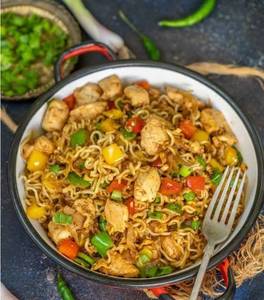 Double Chicken Fried Maggi