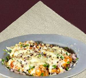 Chicken Pizza Momo (8 Pcs)