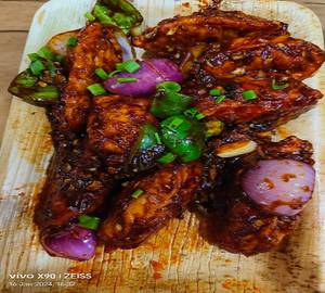 Chicken Chilli Pan Fried Momos