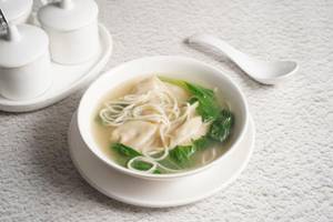 Chicken Wanton Noodles Soup
