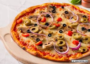 8" Frenh Veggie Pizza