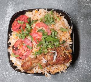 Hydrabadi Chicken Dum Biryani [3pieces,750ml]