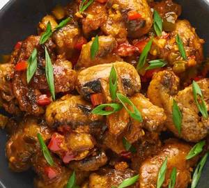 Mushroom manchurian