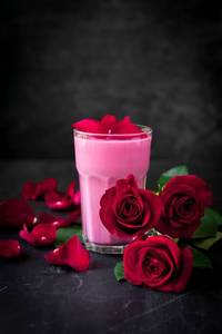 Rose milk