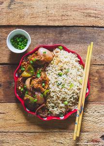 Chilli Fish Rice Bowl