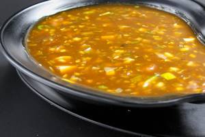 Veg Burnt Garlic Soup