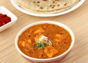 Khoya Paneer + 4 Roti Butter + Salad + Pickels