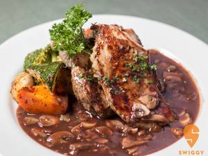 Polowala Grilled Chicken With Mushroom Sauce