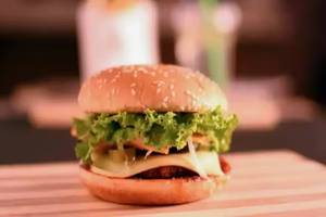 Paneer Chilly Loaded Burger