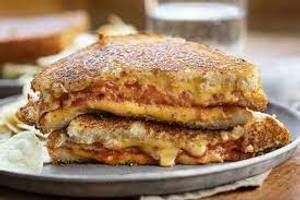 Layer tandoori toast with paneer [triple]