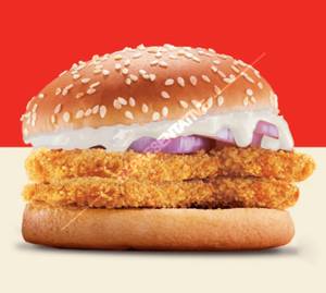 Chicken Double Paty Burger