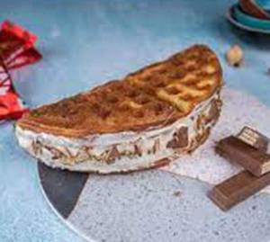 Kitkat overload waffle  