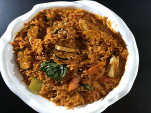 Prawns Thai Red Curry Rice
