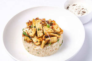 Pepper Paneer Rice Bowl