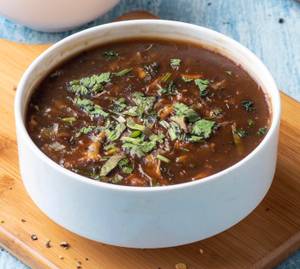 Veg Manchurian Soup 