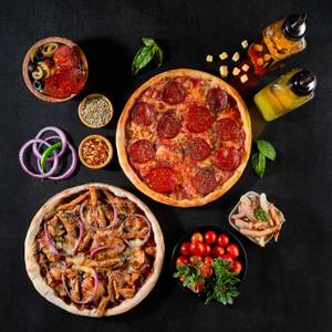 Combo Of 2 Non-Veg Pizzas