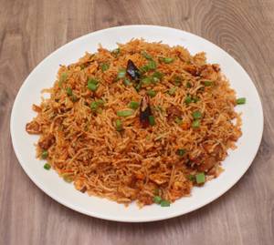 Schezwan Mushroom Fried Rice 