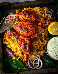 Chicken Tandoori Biryani(south)