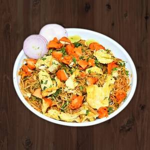 Double Egg Chicken Noodles