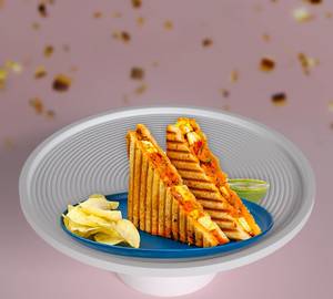 Tandoori paneer grilled sandwich