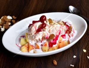 Fruit Salad With Icecream