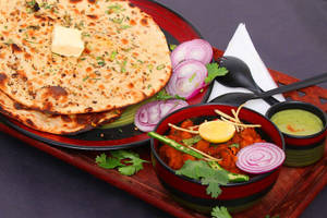 Amritsari  Kulcha (2pc ) + Channa