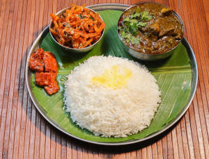 Gongura Chicken Meal