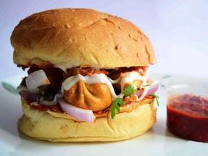 Non Veg Veg Momo Burger
