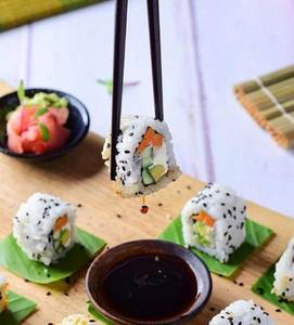 Philly Rainbow Roll Sushi