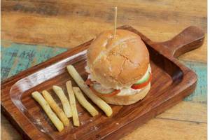 Spicy Schezwan Burger