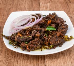 Beef Ularthiyath With Coconut